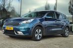 KIA NIRO 1.6 GDI HYBRID FIRST EDITION | CARPLAY | NAVI | CAM, Auto's, Euro 6, 2 kWh, Blauw, Leder en Stof