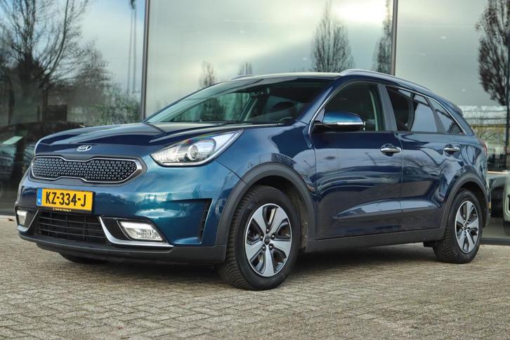 KIA NIRO 1.6 GDI HYBRID FIRST EDITION | CARPLAY | NAVI | CAM, Auto's, Kia, Bedrijf, Te koop, Niro, ABS, Achteruitrijcamera, Airbags