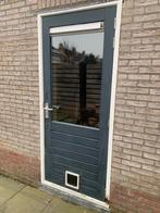 Achterdeur, 75 tot 150 cm, Gebruikt, Deurkozijn, Ophalen of Verzenden