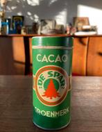 Blikje De Spar Groenmerk Cacao jaren 40 50, Ophalen of Verzenden, Zo goed als nieuw, Overige