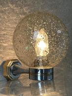 1960s 1970s wandlamp bollamp lamp Mid Century Modern, Huis en Inrichting, Lampen | Wandlampen, Gebruikt, Ophalen of Verzenden