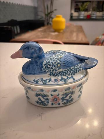 Paté schaal eend chinees porselein beschikbaar voor biedingen