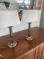 Klassieke Tafellampen Set, Ophalen, Gebruikt, Metaal, Minder dan 50 cm