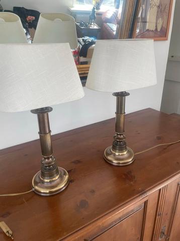 Klassieke Tafellampen Set beschikbaar voor biedingen