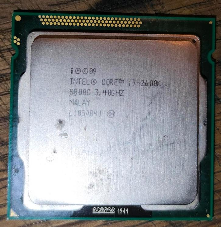 Te koop 2600K processor voor pc. De K staat voor hand picked, Computers en Software, Processors, Zo goed als nieuw, Ophalen of Verzenden