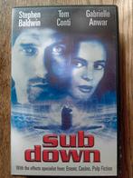 Sub Down VHS - Stephen Baldwin, Tom Conti, Vanaf 16 jaar, Ophalen of Verzenden, Gebruikt, Thrillers en Misdaad