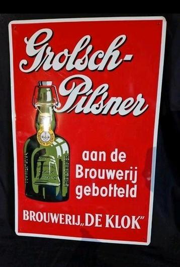 GROLSCH METALEN BORD beschikbaar voor biedingen