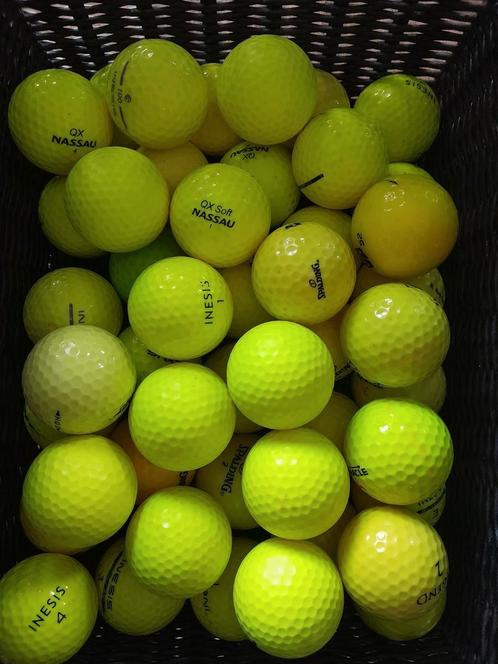 Gele golfballen, Sport en Fitness, Golf, Zo goed als nieuw, Bal(len), Callaway, Ophalen of Verzenden