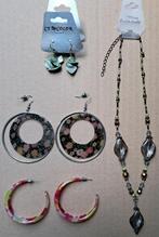 Oorhangers en ketting - nieuw, Overige materialen, Overige kleuren, Nieuw, Ophalen of Verzenden