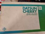 Instructie boekje voor Datsun Cherry N10, Ophalen of Verzenden