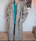 Vintage wollen tweed jas 42/44, Ophalen of Verzenden, Zo goed als nieuw, Maat 42/44 (L)