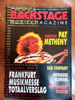 Backstage Muziekmagazine April 1993 - Pat Metheny, Ophalen of Verzenden, Zo goed als nieuw, Muziek, Film of Tv