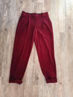 Bordeauxrode broek  merk vanilia, Maat 42/44 (L), Ophalen of Verzenden, Onbekend, Driekwart
