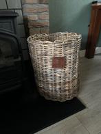 Rieten Mand, Ophalen, Overige materialen, 50 tot 100 cm, Zo goed als nieuw