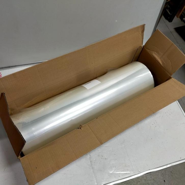 3 grote zware rollen  PLASTIC FOLIE  805mm x 800m 25 micr, Doe-het-zelf en Verbouw, Zeil en Folie, Nieuw, Zeil, 15 m² of meer