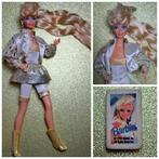 Mattel Barbie Hollywood Hair met gummetje 1990s, Verzamelen, Ophalen of Verzenden, Zo goed als nieuw, Pop