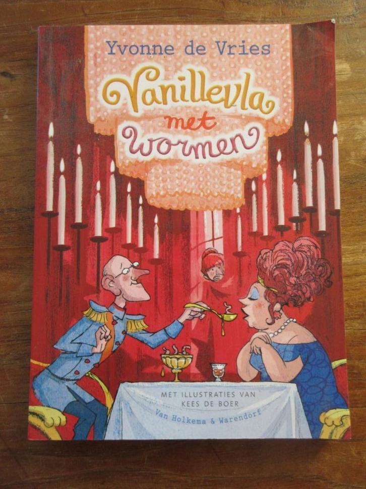 Vanillevla met wormen, Boeken, Kinderboeken | Jeugd | onder 10 jaar, Gelezen, Fictie algemeen, Ophalen of Verzenden