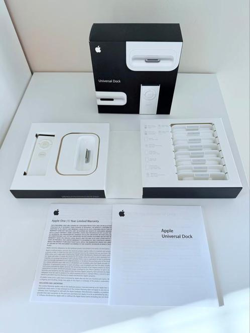 Apple iPod Universal Dock + afstandsbediening, Audio, Tv en Foto, Mp3-spelers | Accessoires | Apple iPod, Zo goed als nieuw, Dock of Kabel