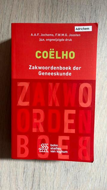 A.A.F. Jochems - Coëlho Zakwoordenboek der Geneeskunde beschikbaar voor biedingen