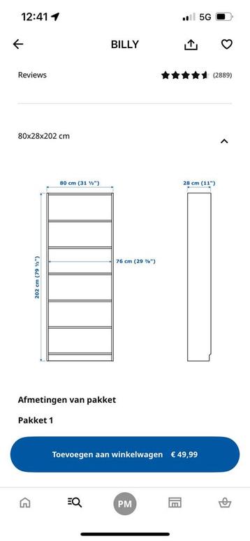 Billy Ikea Boekenkast - afbeelding 4