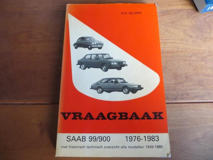 Vraagbaak Saab 99, 99 Turbo, Saab 90, Saab 900 +Turbo '76-83, Auto diversen, Handleidingen en Instructieboekjes, Ophalen of Verzenden