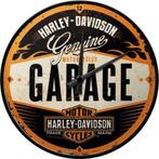 Harley Davidson garage motor reclame klok wandklok deco