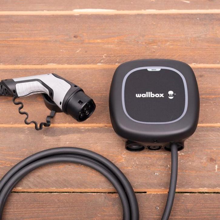 Pulsar Max 22 kW – EV Laadstation Zwart type 2 met 5 meter, Auto diversen, Laadpalen, Gebruikt, Laadpaal, Ophalen of Verzenden