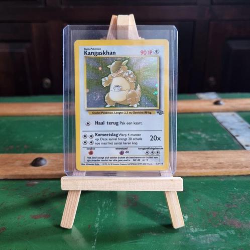 Kangaskhan JU 5 Nederlands met Swirl, Hobby en Vrije tijd, Verzamelkaartspellen | Pokémon, Gebruikt, Losse kaart, Foil, Ophalen of Verzenden