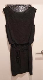Esprit, zwarte jurk met fijne glitter,  xl, Maat 42/44 (L), Esprit, Ophalen of Verzenden, Zo goed als nieuw