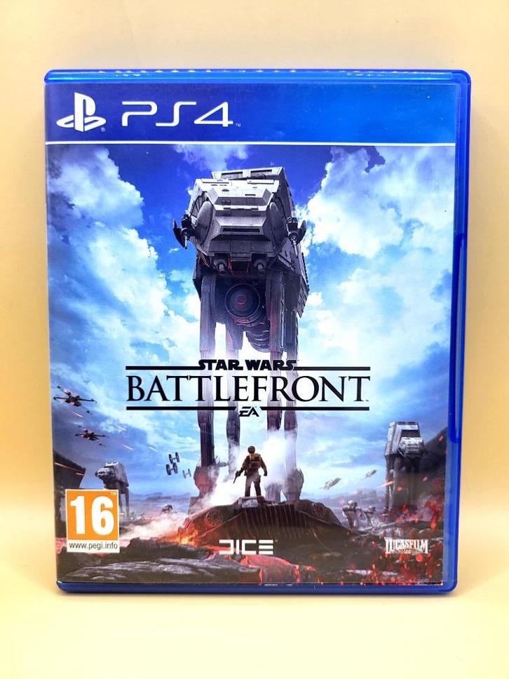 Star Wars Battlefront - PS4, Spelcomputers en Games, Games | Sony PlayStation 4, Zo goed als nieuw, Shooter, 3 spelers of meer