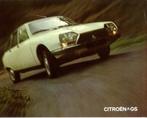 Citroen GS folder 1971, Auto diversen, Handleidingen en Instructieboekjes, Ophalen of Verzenden