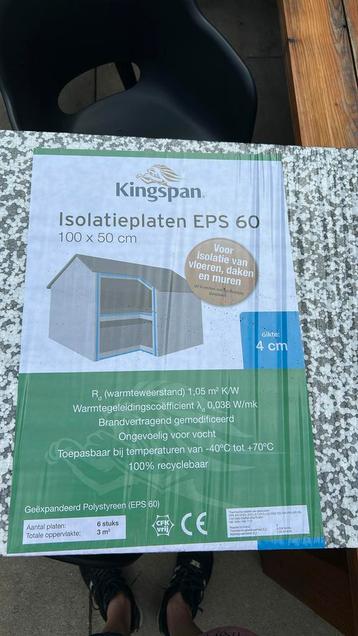 Pak isolatieplaten 100x50x4 cm 6 stuks beschikbaar voor biedingen