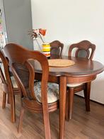 Eettafel, Huis en Inrichting, Tafels | Eettafels, Ophalen of Verzenden, Vijf personen of meer, Rechthoekig, 50 tot 100 cm
