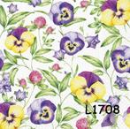 Servetten decoupage/bullet journal * Viooltjes L1708, Verzenden, Nieuw, Materiaal