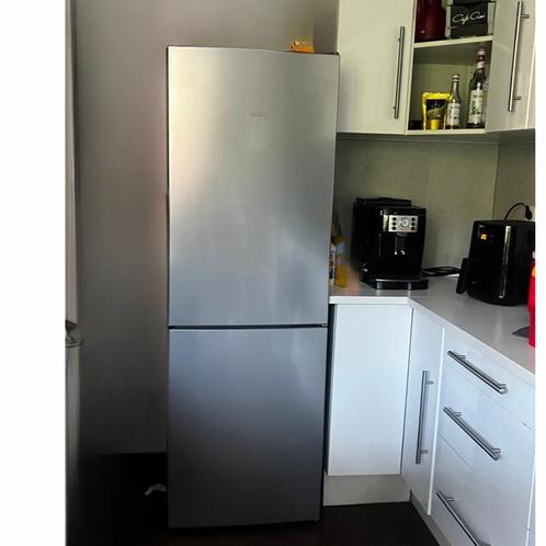 Bosch KGV33VLEA koelkast en vriesvak  | A++, Huis en Inrichting, Keuken | Complete keukens, Zo goed als nieuw, Grijs, Ophalen