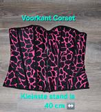 Korset, corset, dameskleding, party kleding,  festival,, Ophalen of Verzenden, Zwart, Body of Korset