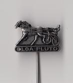 Olga Pluto Paardenrace Paard Paardensport speldje, Verzamelen, Speldjes, Pins en Buttons, Verzenden