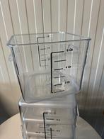 Rubbermaid polycarbonaat voedseldoos 6L - Nieuw 50 stuks, Ophalen of Verzenden, Nieuw