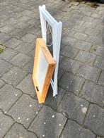 Dienblad met onderstel (Ikea), Huis en Inrichting, Woonaccessoires | Dienbladen, Zo goed als nieuw, Hout, Ophalen