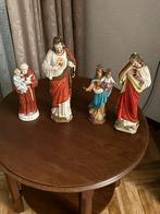 4 aardewerk beelden, Ophalen of Verzenden