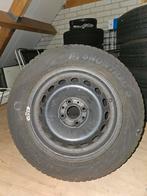 Set winterbanden op stalenvelg., Auto-onderdelen, Banden en Velgen, Ophalen, 14 inch, 175 mm, Winterbanden