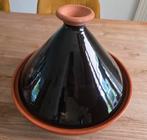 Tajine aardewerk bruin 32 cm, Huis en Inrichting, Keuken | Potten en Pannen, Ophalen of Verzenden, Zo goed als nieuw