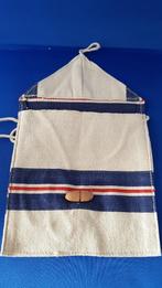 Handtasje van postzak, PTT Post zak, 18x19 cm. (1) 7A8, Tweedehands verkoop, Tweedehands verkoop, Gebruikt, Ophalen of Verzenden