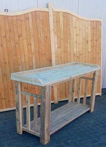 Oppottafel plantentafel sidetable tuintafel onderplank  beschikbaar voor biedingen