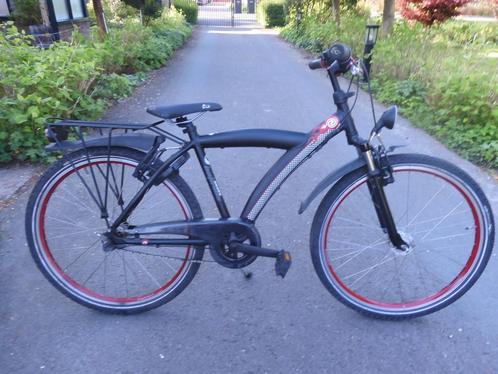 zwarte  26 " Batavus Snake met 3 versnellingen, Fietsen en Brommers, Fietsen | Jongens, Zo goed als nieuw, 26 inch of meer, Versnellingen