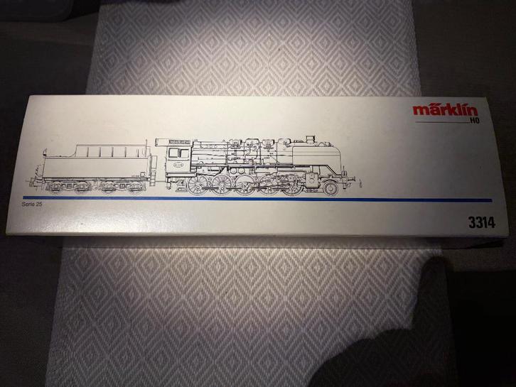 Marklin 3315 serie 25 locomotief in nieuwstaat, Hobby en Vrije tijd, Modeltreinen | H0, Zo goed als nieuw, Locomotief, Wisselstroom