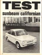 Autovisie test Sunbeam Californian December 1967, Ophalen of Verzenden, Gelezen, Overige merken