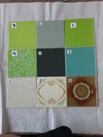 Mozaïek tegels, diverse kleuren en motieven., Hobby en Vrije tijd, Knutselen, Ophalen of Verzenden, Zo goed als nieuw, Materiaal