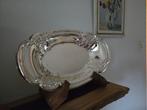 WMF art deco verzilverde sier schaal met bloemranden, Ophalen of Verzenden