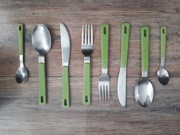 Mepal Rösti reis bestek set x2 groen Vintage Retro beschikbaar voor biedingen